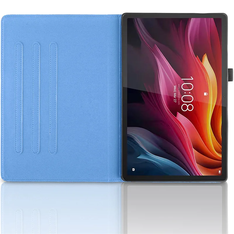 Para Coque Lenovo Tab K11 Plus funda de 11,45 pulgadas árbol 3D en relieve soporte giratorio de 360 grados tableta para Lenovo K11 Plus funda - imagen 3