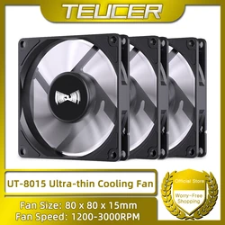 TEUCER UT-8015 Ventilador Ultrafino ATX PWM Silencioso