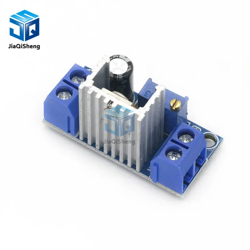 Convertidor de DC-DC LM317, módulo de placa de circuito reductor, regulador lineal, regulador de voltaje ajustable, fuente de alimentación