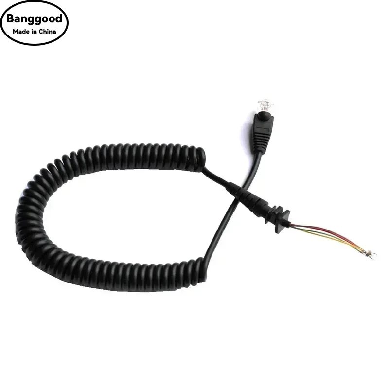 HMN3596A DIY reemplazo altavoz PTT micrófono Cable para Motorola GM300 GM338 GM3188 CDM750 LCS2000 Radio móvil de coche