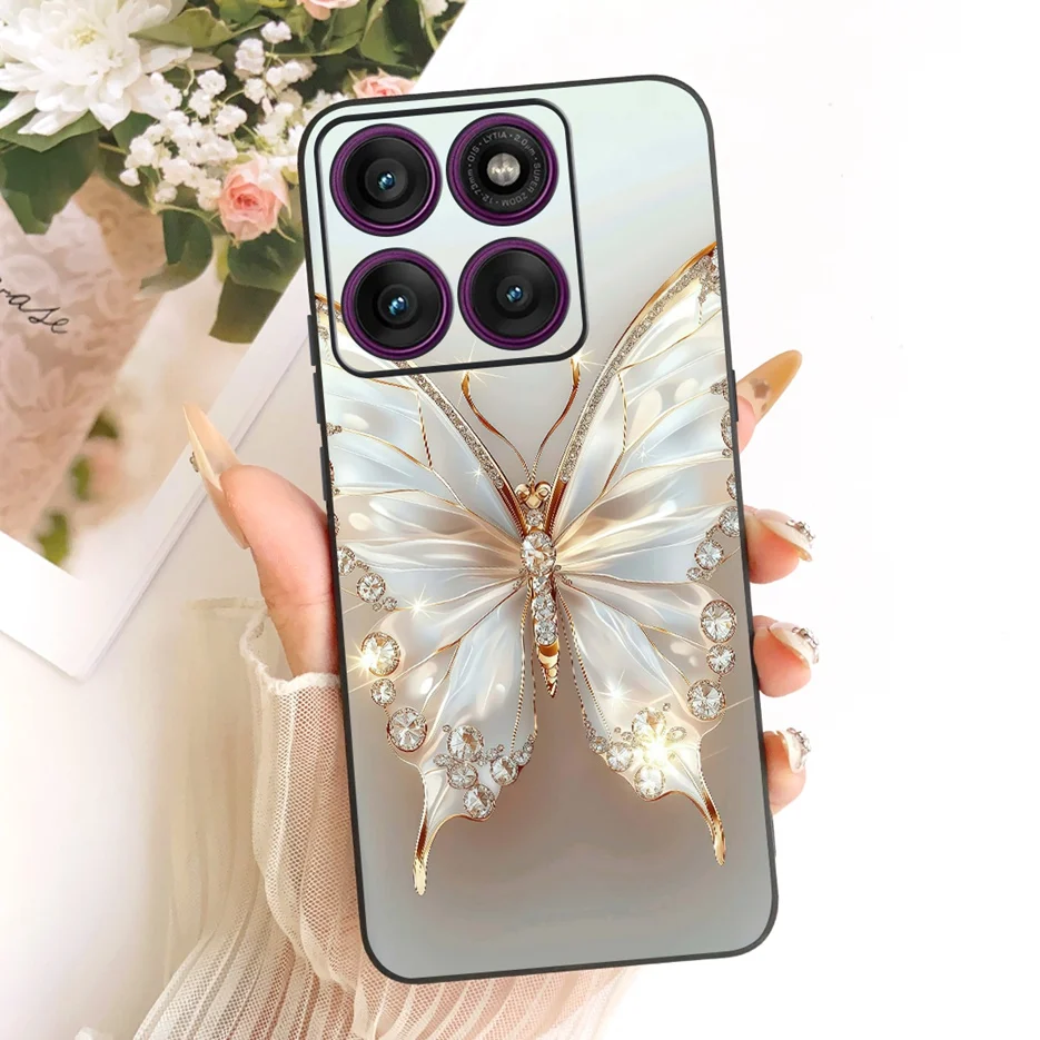 Para Motorola Edge 60 Fusion Case Edge60 S cubierta pintada de caramelo de lujo funda de silicona suave para Motorola Edge 60 Pro Edge60 5G Shell - imagen 5