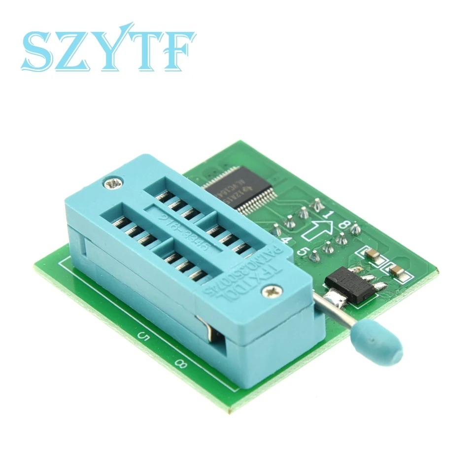 Bloque convertidor de 1,8 V, placa adaptadora SPI Flash SOP8 DIP8, MX25, W25, 1,8 V