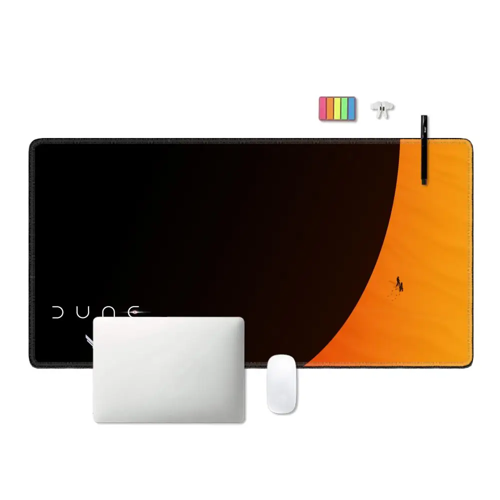 Alfombrilla De ratón De dunas Kawaii, accesorios para juegos, teclado, escritorio, Varmilo, alfombra De escritorio, Souris grande De Tapis, PC Gamer CS GO - imagen 2