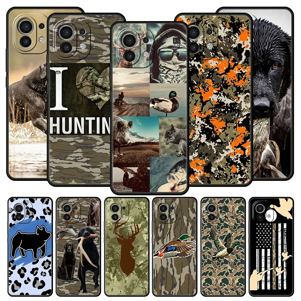 Funda de teléfono para caza de patos, funda suave para Xiaomi Mi 17 15T 15 14 14T 13T 12T Pro 12 13 Lite 5G 11T Poco X6 X7 X5 Pro