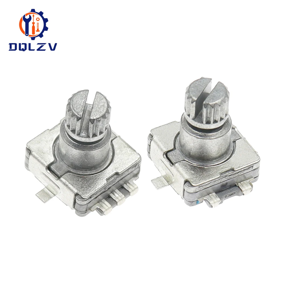 Interruptor de código codificador giratorio EC11 con botón de empuje, 10mm, 30 posiciones, rotación infinita de 360 grados, eje de ciruela SMD de 5 pines - imagen 5