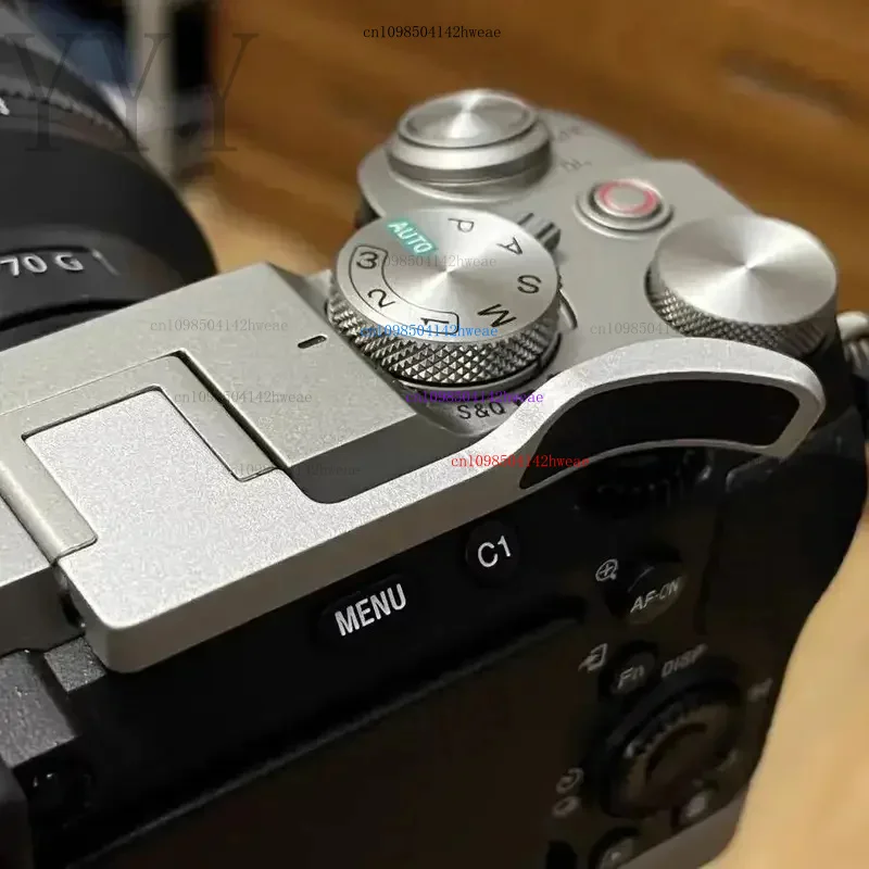 Adecuado para Sony A7CII mango de piel A7CR A7c primera generación mango de protección de zapata universal accesorios de mango de cámara - imagen 2