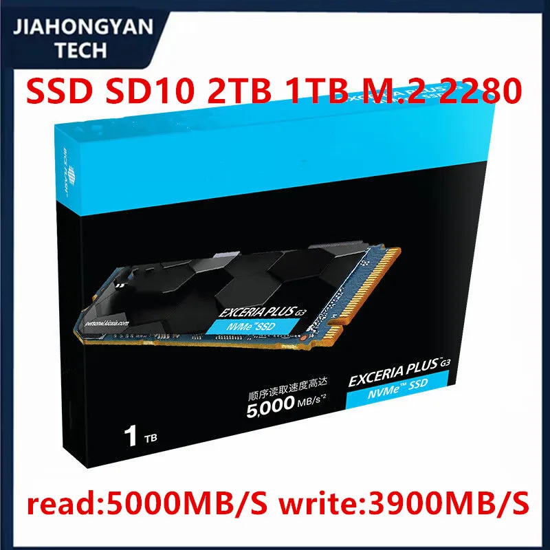 Para Kioxia SD10 1TB 2TB unidad de estado sólido velocidad PCIe 4,0 NVME M.2 2280 disco duro SSD adecuado para ordenadores de escritorio y portátiles - imagen 4