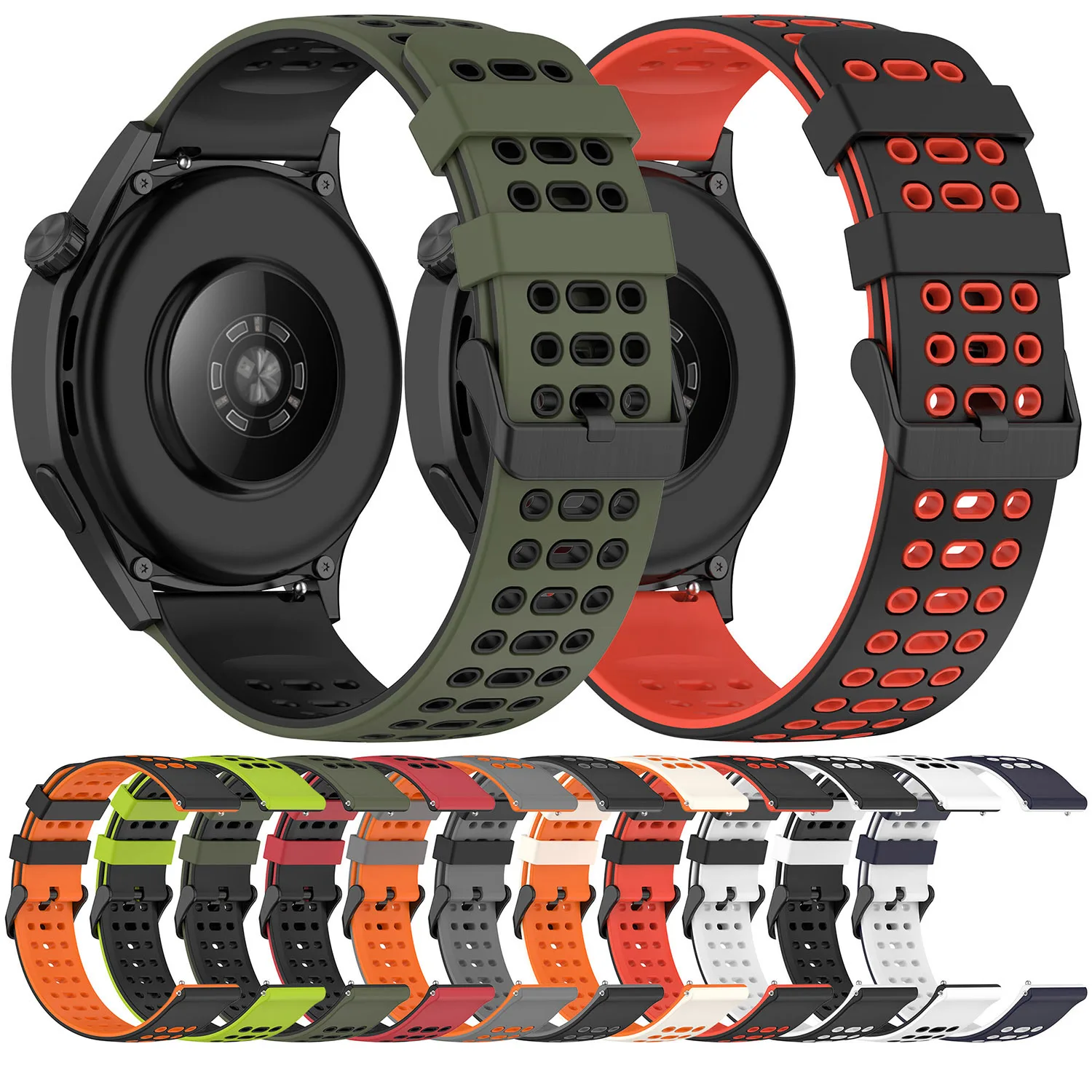 Correa de goma deportiva para NORTH EDGE 2023 Cross Fit 3, correa de reloj suave de silicona para natación, accesorios de repuesto