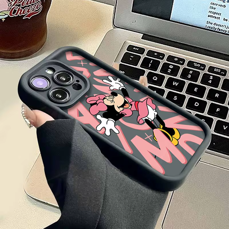 Disney funda de Minnie Mouse Daisy Duck para Samsung Galaxy, funda para Samsung Galaxy A55, A35, A25, A15, A05, A05S, A24, A13, A23, A12, A22, A32, A52, A52S, A72, A11 - imagen 5