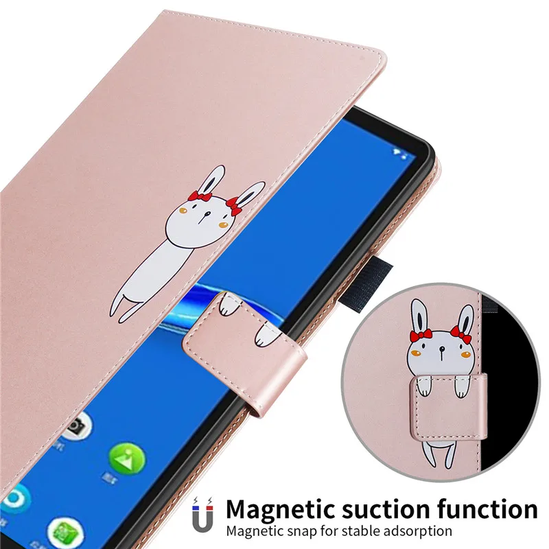 Funda de dibujos animados Kawaii para tableta Samsung Galaxy Tab S6 Lite, 10,4 pulgadas, 2024, SM-P610, P613 - imagen 3