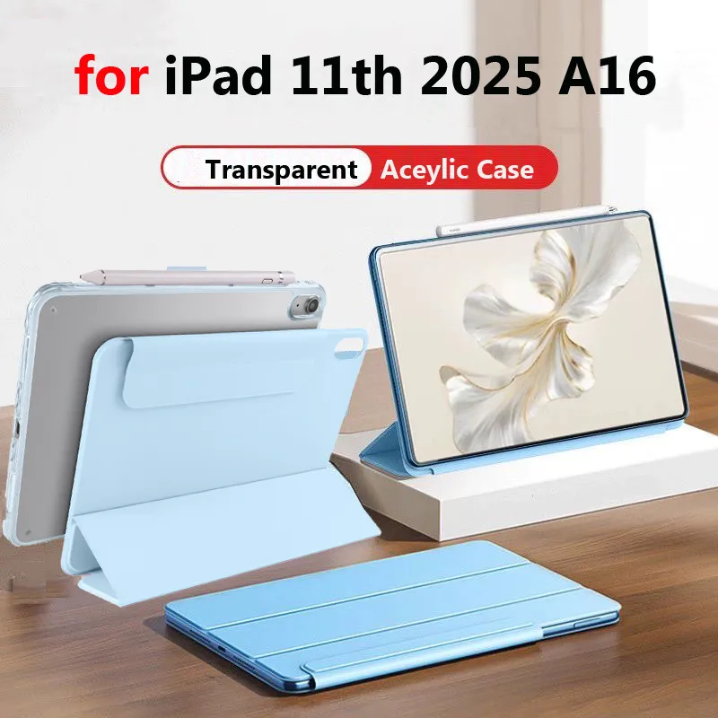Para IPad Pro 11 13 pulgadas 2025 11th 10,2 5 6 7 8 9th 10th Air 13 Air 5 4 3 2 1 Pro 12,9 Mini 6 magnético 360 °   Estuche con soporte giratorio