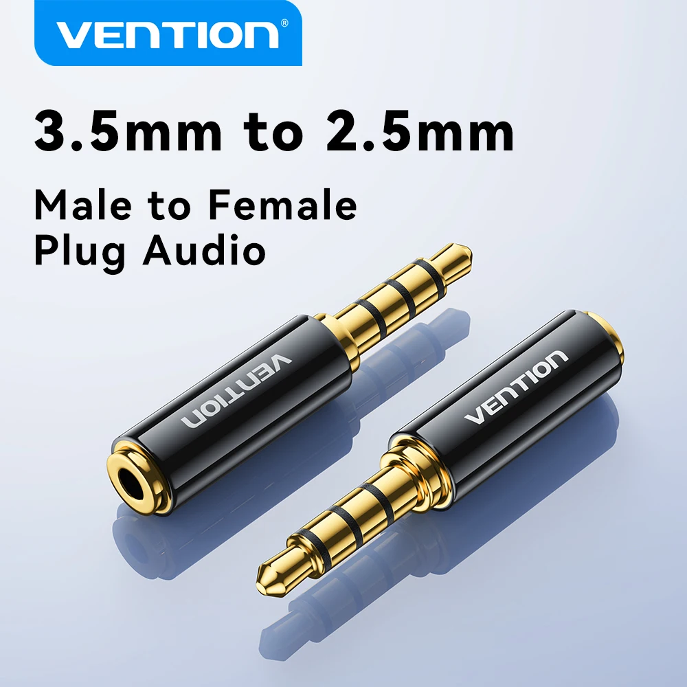 Vention Adaptador Jack 3.5mm Macho a 2.5mm Hembra - imagen 4