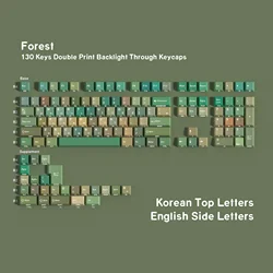 Keycaps PBT Cherry coreanos para Wooting y DrunkDeer A75