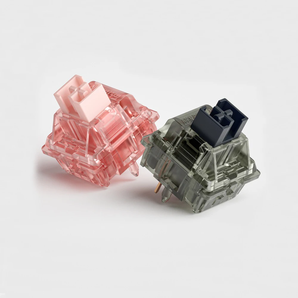 Gateron BOX V2 Interruptores Mecánicos Lineales Tinta Rosa/Negro - imagen 4
