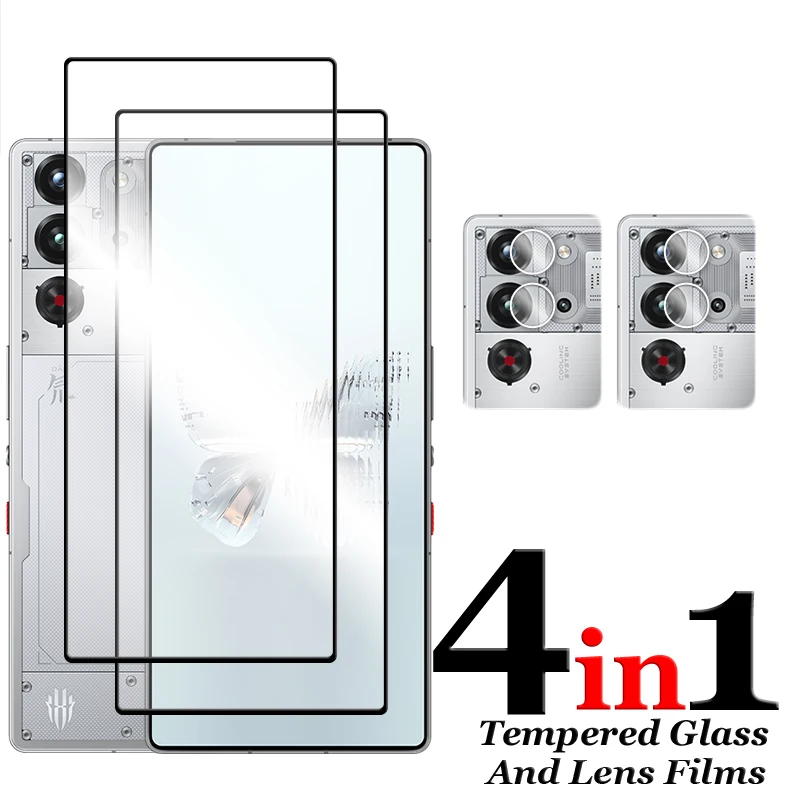 Para Nubia Red Magic 10 Pro + vidrio para Red Magic 10 Pro vidrio templado 2.5D cubierta completa HD Protector de pantalla para Red Magic 10 Pro + - imagen 3