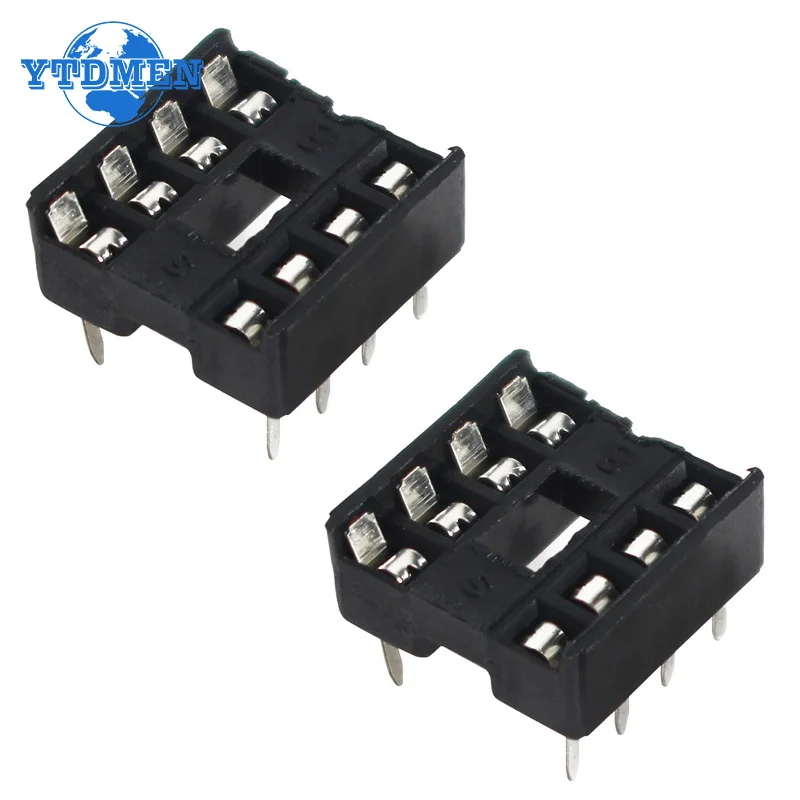 10/20 piezas adaptador de enchufe IC soldadura enchufes DIY 8pin IC asiento DIP Kit - imagen 3
