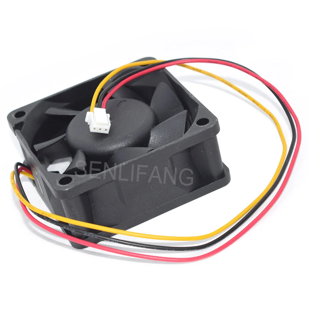 D60BV-12 DC12V 0.50A 60*60*25MM 6CM 3Pin - imagen 5