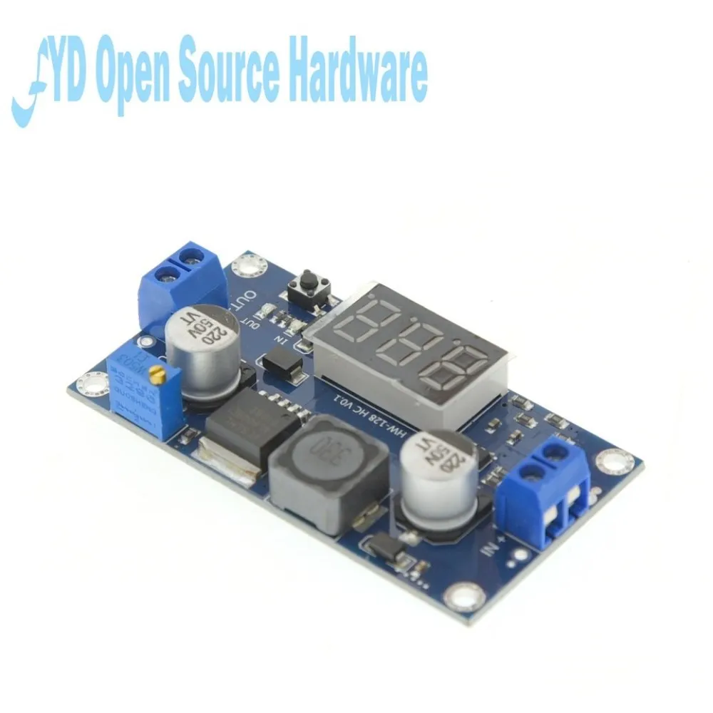 XL6009 DC-DC Boost Converter 3A, 4,5-32V a 5-52V Módulo elevador ajustable con voltímetro LED digital - imagen 4