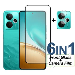 Cristal templado Realme 14T 5G con protector de cámara