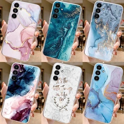 Funda Mármol Samsung Galaxy A15 TPU Transparente Antigolpes