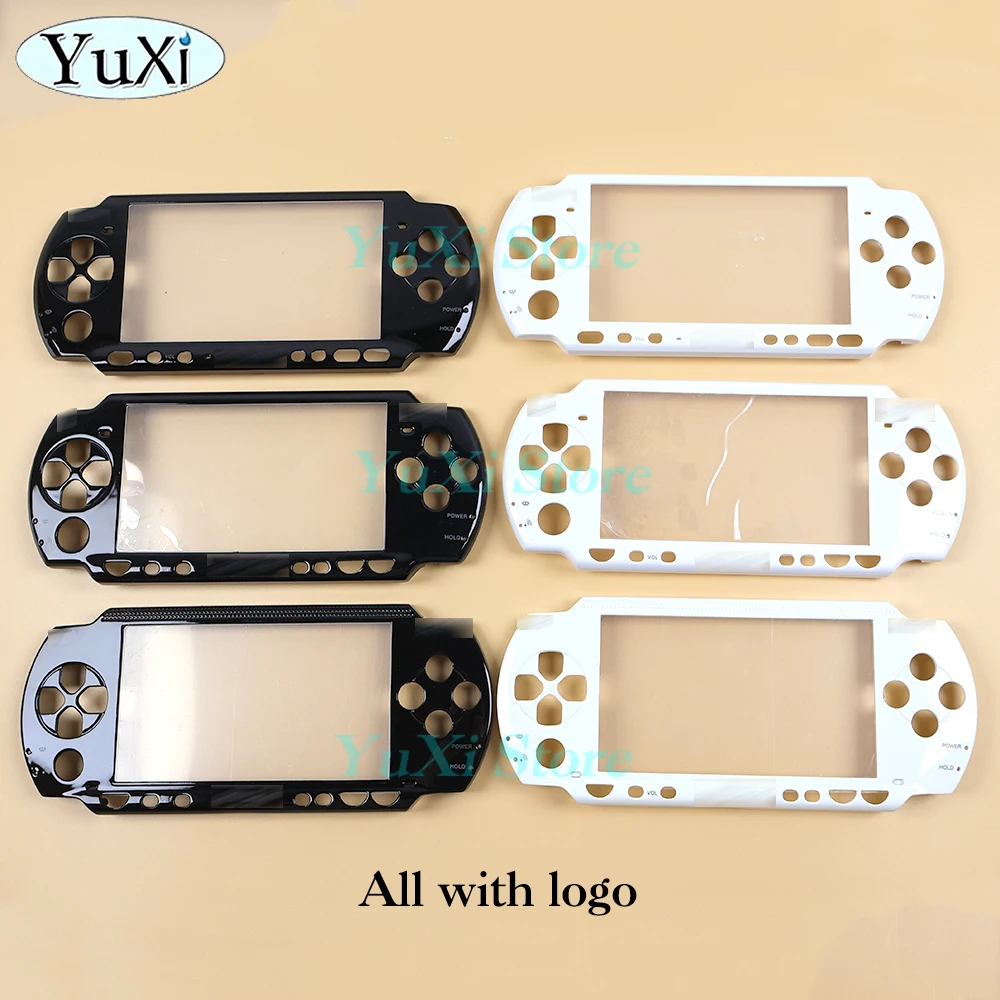 Cubierta de carcasa frontal superior para PSP1000 2000 3000, películas protectoras de carcasa frontal, reemplazo de lente de pantalla de plástico de vidrio superior, 1 ud. - imagen 4