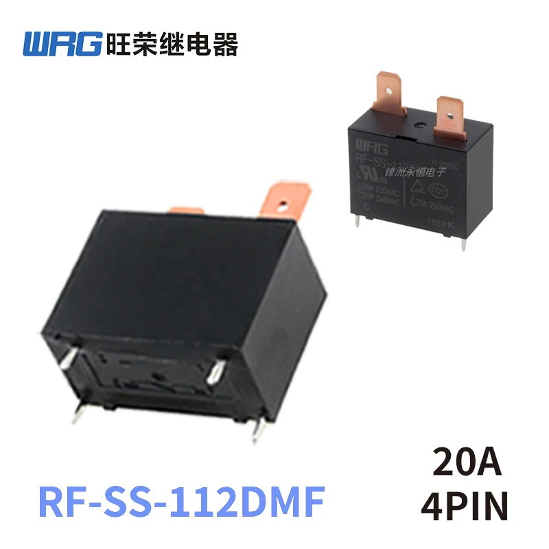Nuevo relé Original RF-SS-112DMF 12VDC DIP-4 relé de aire acondicionado corriente de 4 pines 20A 250VAC SFK-112DM reemplazable G4A-1A-E-12V