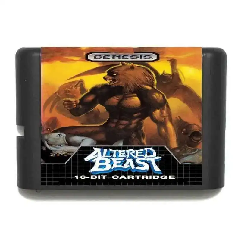 Nueva llegada Altered Beast tarjeta de juego MD de 16 bits para Sega Mega Drive para Genesis