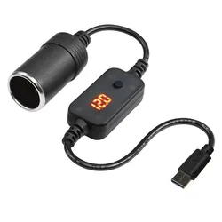 Adaptador USB-C para encendedor de coche – Convertidor de corriente
