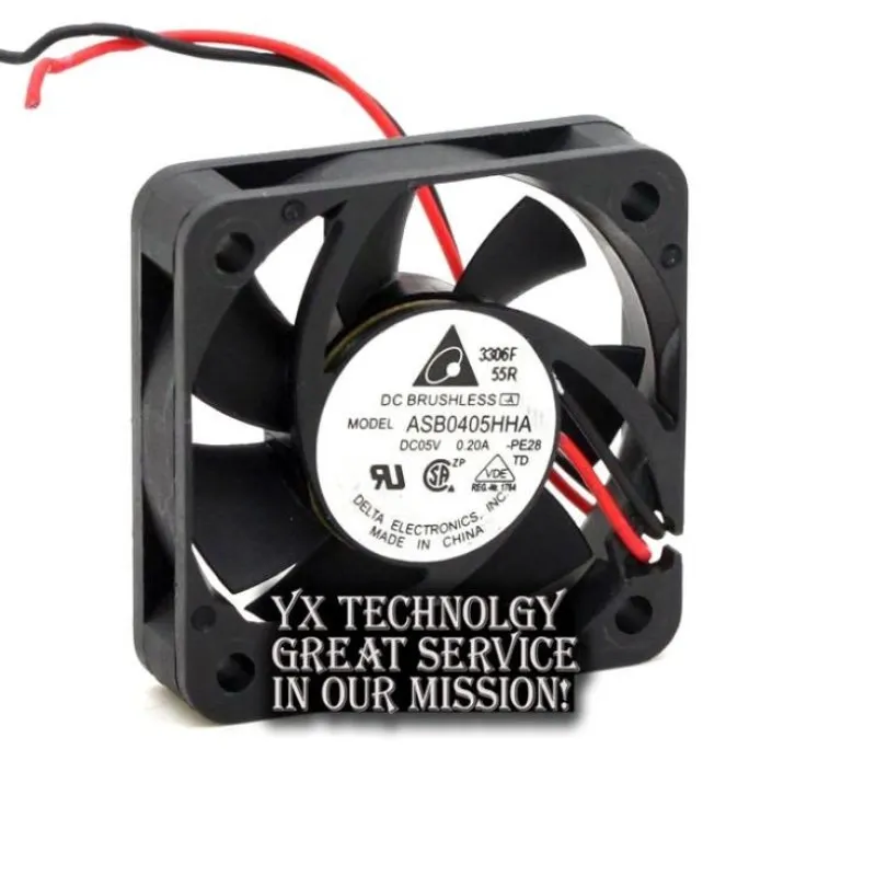 ASB0405HHA 4010 4CM 40mm 5V 0.20A ventilador de refrigeración de dos cables para Delta 40*40*10mm - imagen 2