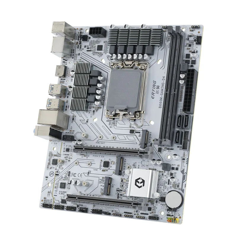 Placa base M-ATX B660M B660 Gaming D4 compatible con 12. ° 13, 14 (CPU LGA 1700 12100F/12400F/12490F/12600F/13600F) DDR4 M2 NVME - imagen 4