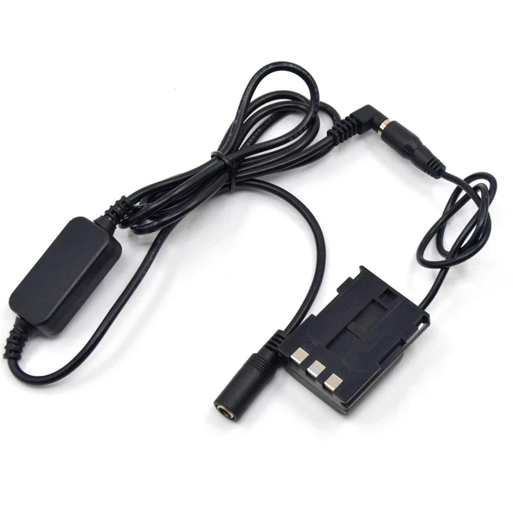 Acoplador de DR-E2 DR-700 NB-2L batería falsa + Cable de alimentación reductor de 12V-24V para Canon Powershot G7 G9 S50 S60 S70 S80 350D 400D XT XTi - imagen 5