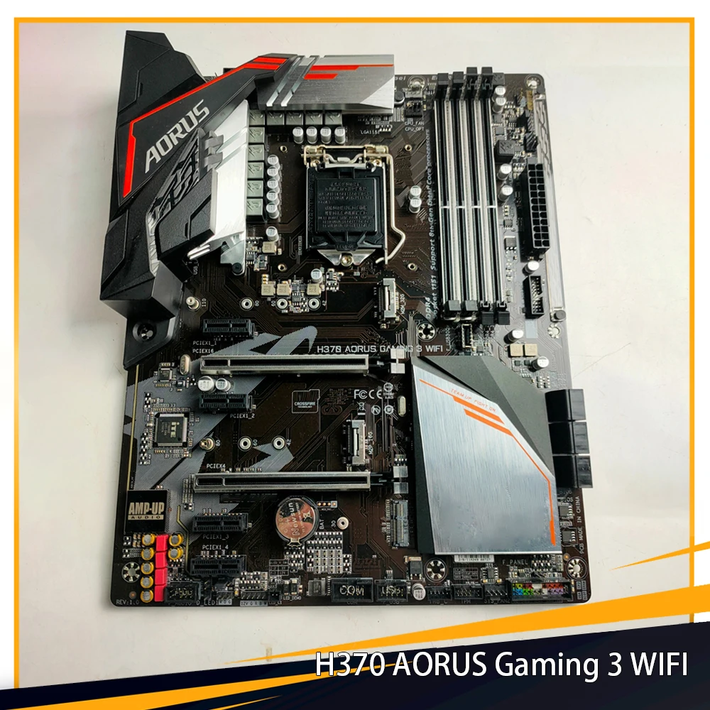 H370 AORUS Gaming 3 WIFI para Gigabyte LGA1151 H370 DDR4 64GB Core i7/i5/i3 ATX placa base de escritorio - imagen 2