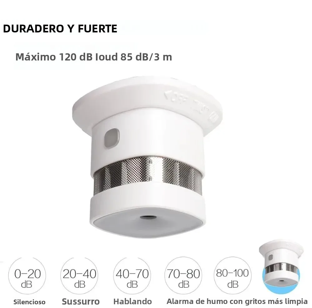 HEIMAN Zigbee Detector de humo Sistema de hogar inteligente 2,4 GHz Sensor de prevención de seguridad de alta sensibilidad - imagen 4