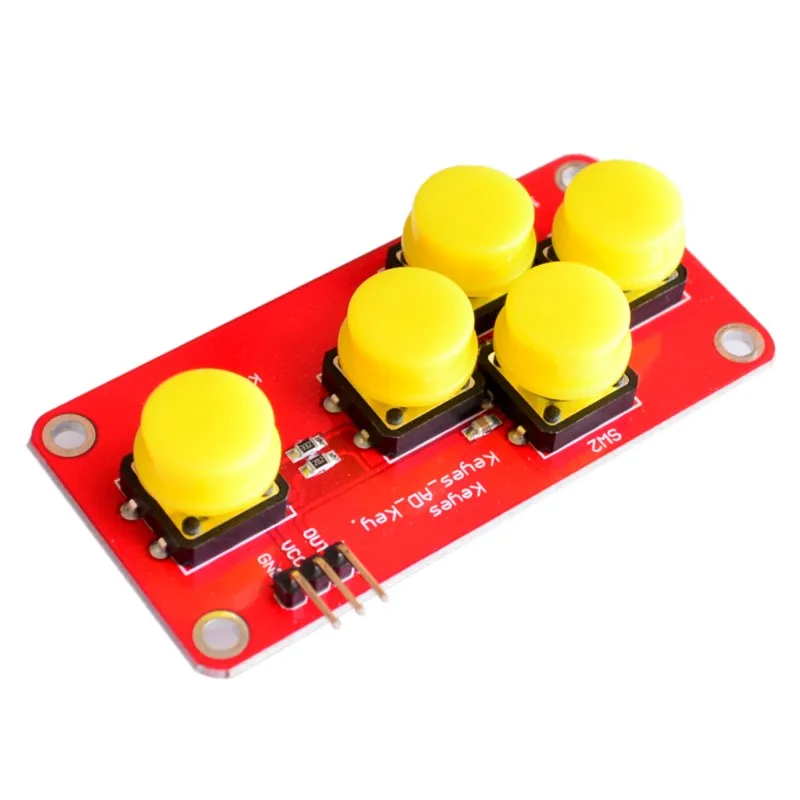 Bloques de construcción electrónicos Teclado AD Módulo de teclado analógico para teclas de juego