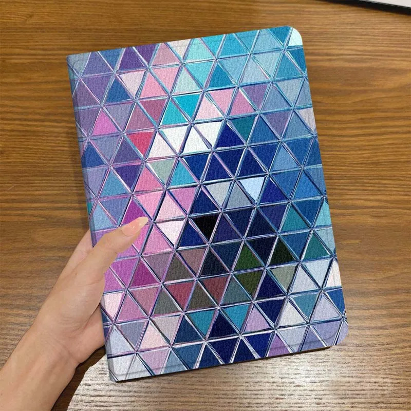 Geometric Art leopard print For Lenovo Pad Tab Legion Xiaoxin Y900 Y700 K10 M10 P11 3rd Pro GT Plus Gen Cover Tablet Case - imagen 4