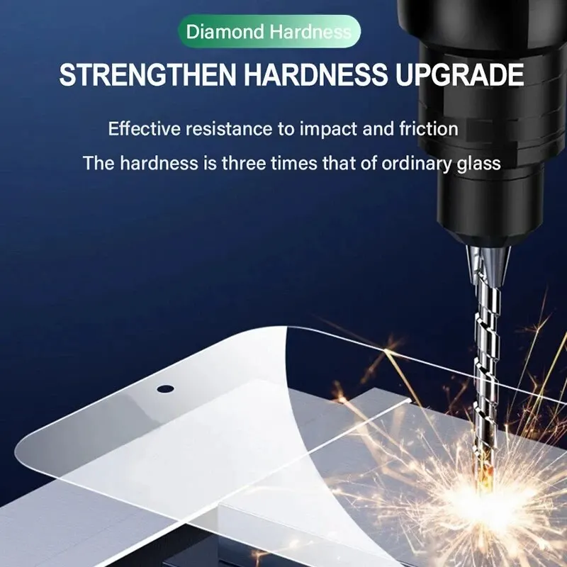 2 uds vidrio templado de desbloqueo de huellas dactilares para Samsung Galaxy S25 Ultra S23 S22 S21 Plus Protector de pantalla para Samsung S23 S24 FE - imagen 3