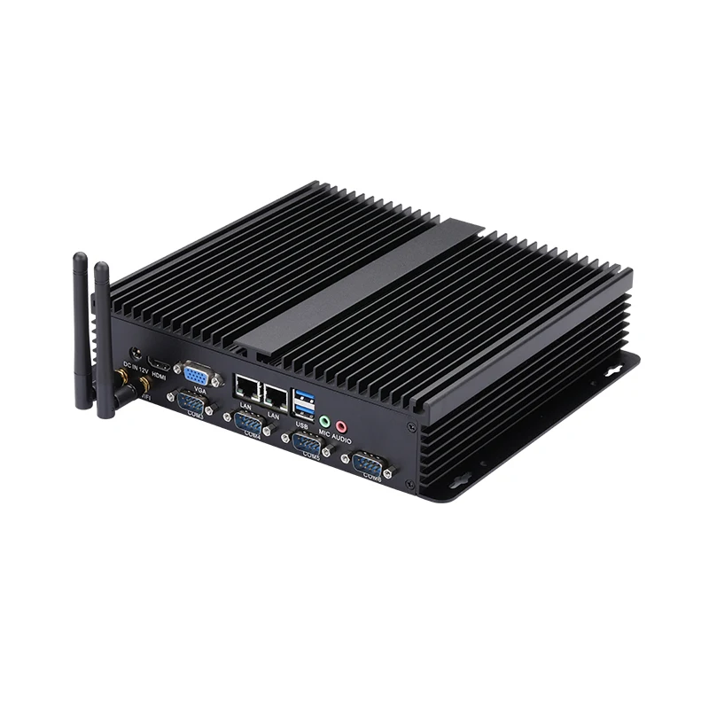 Control de computadora en el host i5-6200-u sin caja de ventilador, automatización industrial integrada, seis puertos serie - imagen 2