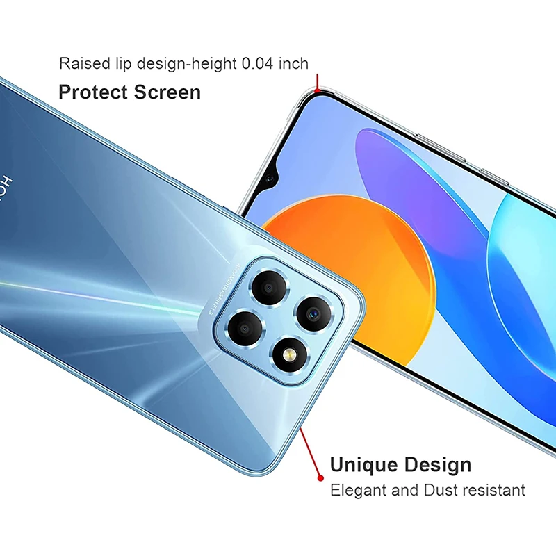 Funda suave de silicona ultrafina para Huawei Honor 50 60 70 80 Pro SE Lite X8A X8 X7 X7A X9 X9A X6 4G 5G Funda trasera transparente - imagen 4