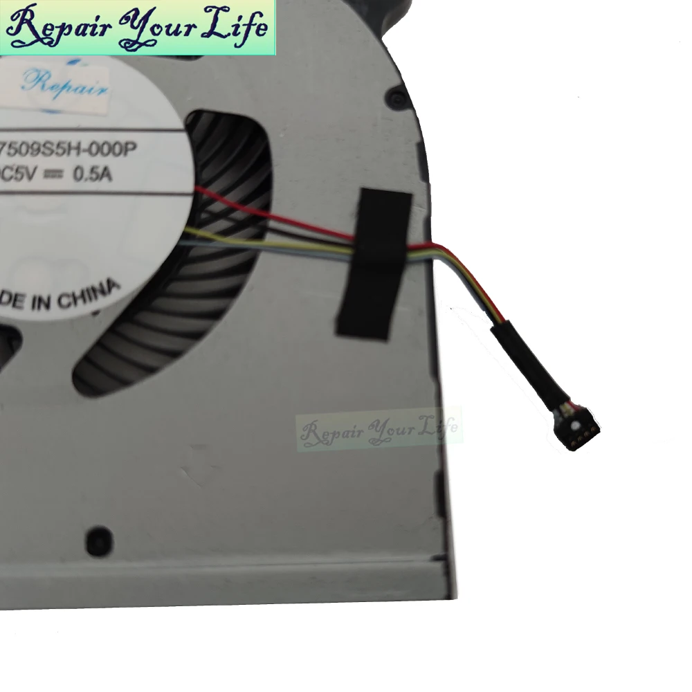 Ventilador enfriador de GPU para ordenador portátil, radiador de refrigeración para Xiaomi Redmi G RMG2104-AJ, BN7509S5H, BN8009S5H-N00P, DC5V, 0.45A, nuevo - imagen 5