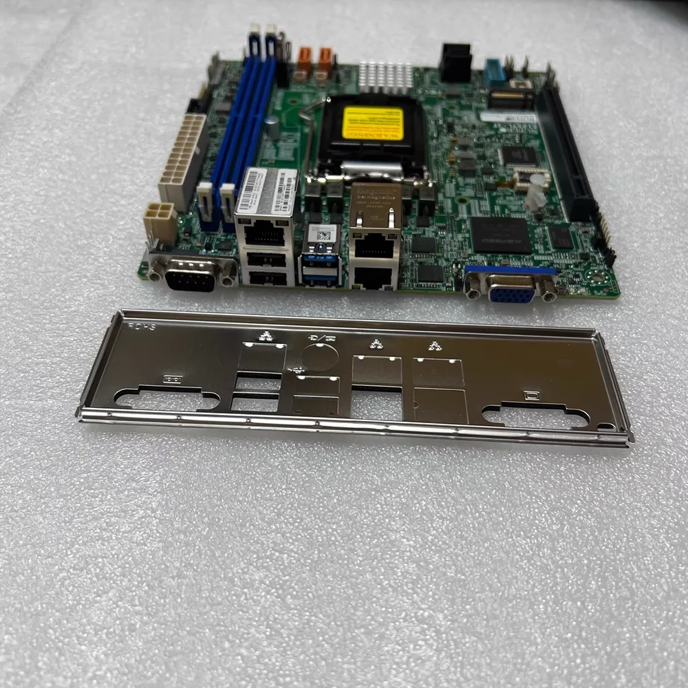 Placa base de servidor X12STL-IF C252 Mini-ITX LGA-1200 64GB DDR4-3200MHz 6XSATA 3 - imagen 2