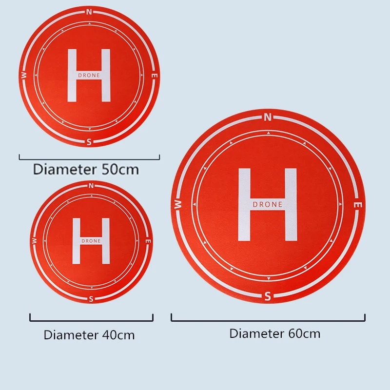 Almohadilla de aterrizaje plegable Universal para Dron para DJI Mini 3 4 Pro/4K/Air 3/AVATA 2/Neo/FLIP Mat delantal de estacionamiento accesorio de almohadilla de cuadricóptero - imagen 2