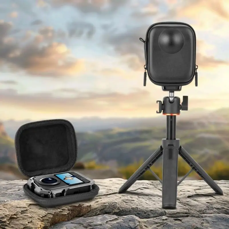 462E Portable Camina Bag Cage Antidrop Protections Smooth Zippers Cierres para 360 dispositivos