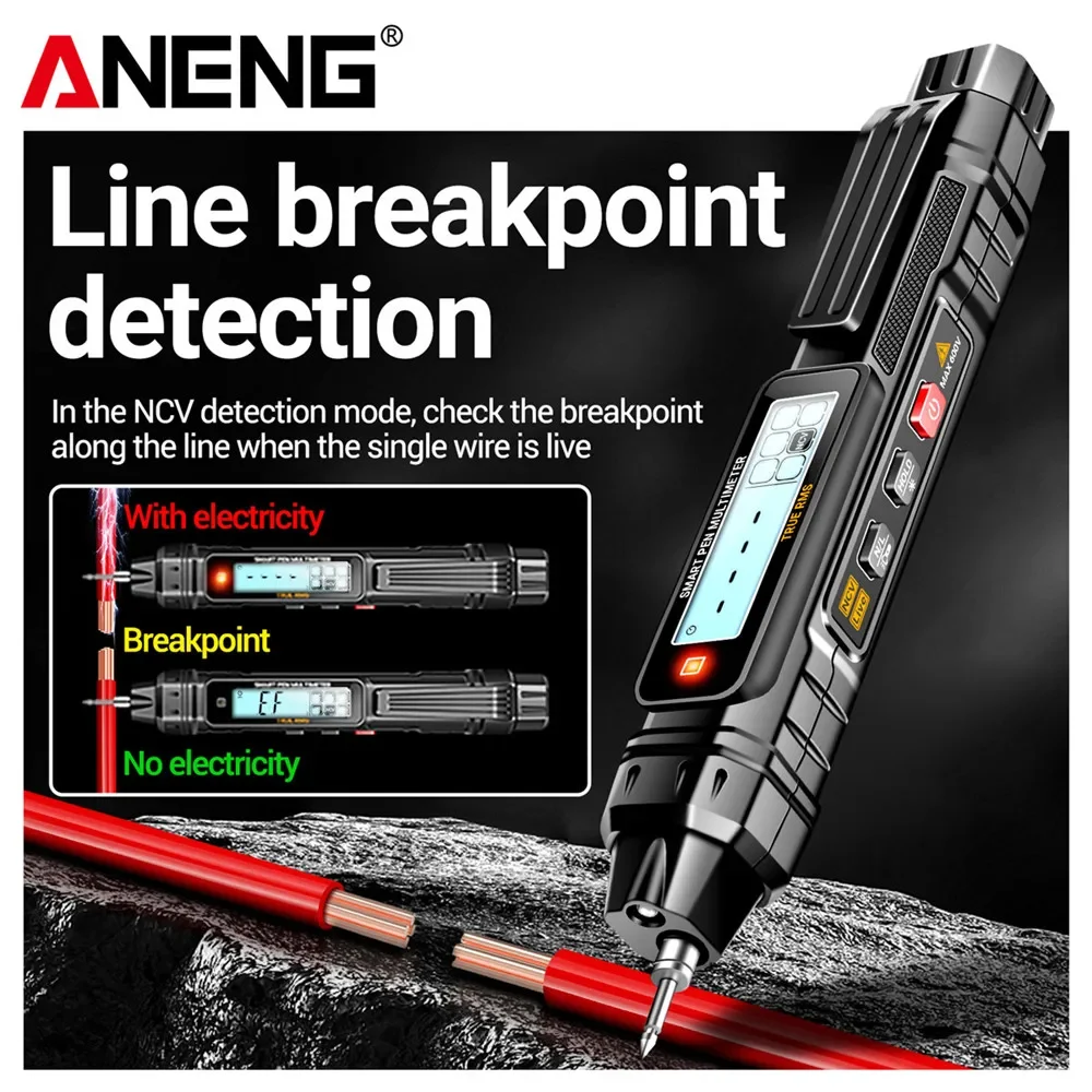 ANENG A3005 – Multímetro Digital con Medición de Corriente y Voltaje - imagen 2