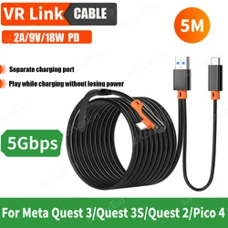 Cable USB-C Enlace Meta Quest 3S Carga Rápida