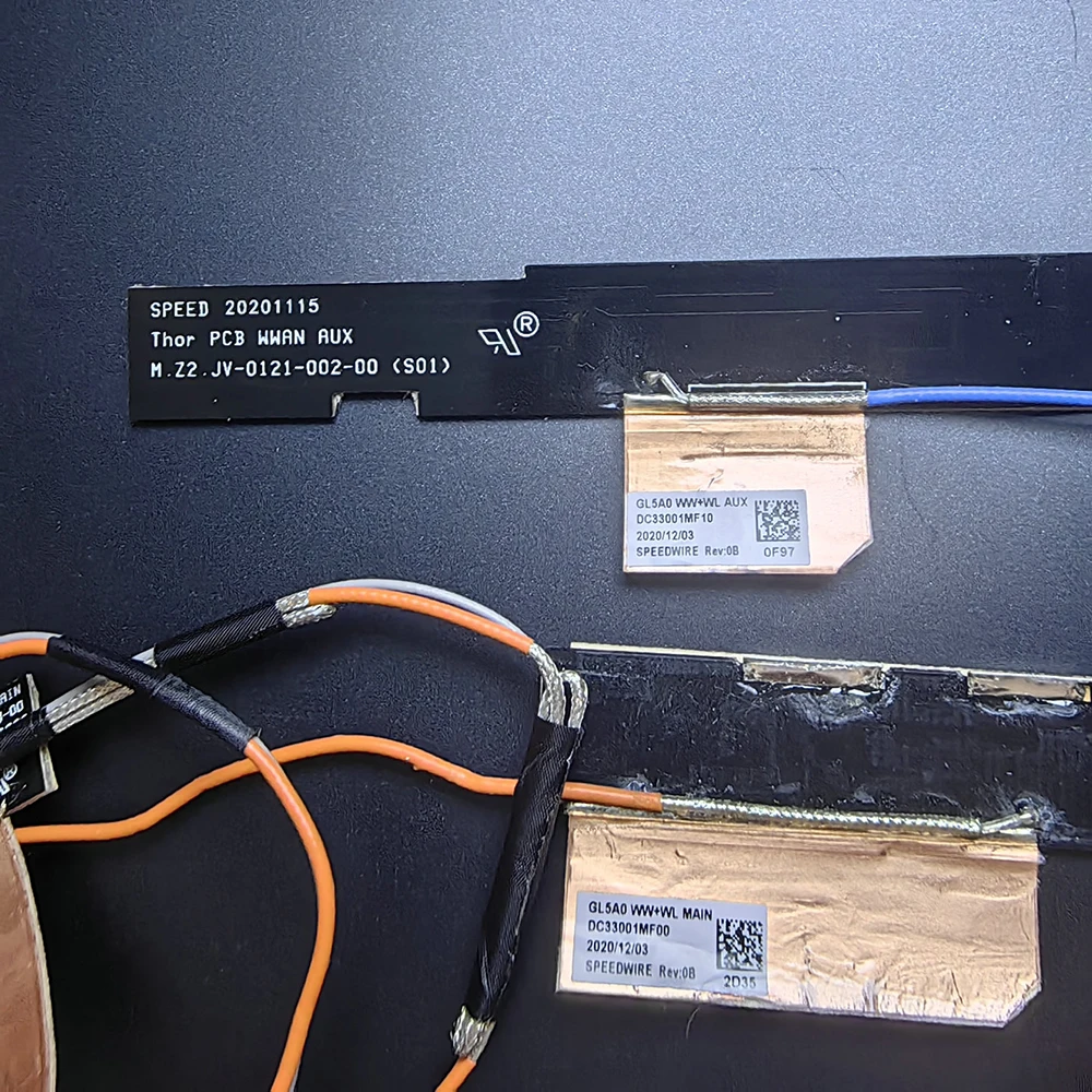 Kit de módulo Fibocom L850-GL LTE Cat4 para portátil Thinkpad P15v T15p Gen1, tarjeta 4G WWAN, antena Original, bandeja de tarjeta SIM - imagen 3