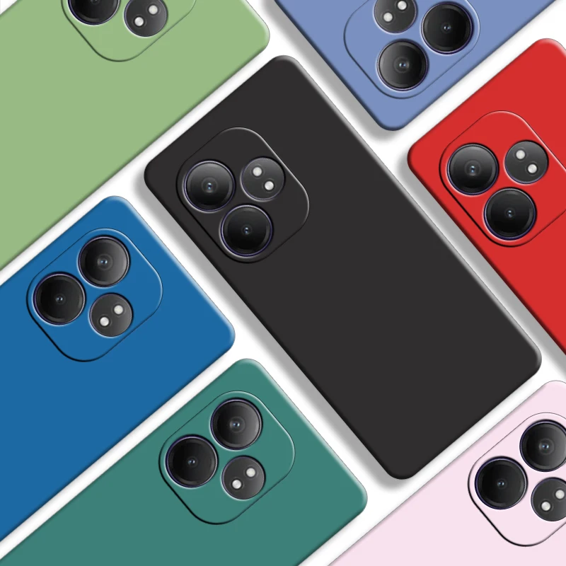 Funda para Realme GT Neo 6, carcasa de goma de silicona líquida Original a prueba de golpes, parachoques para Realme GT Neo 6 - imagen 2