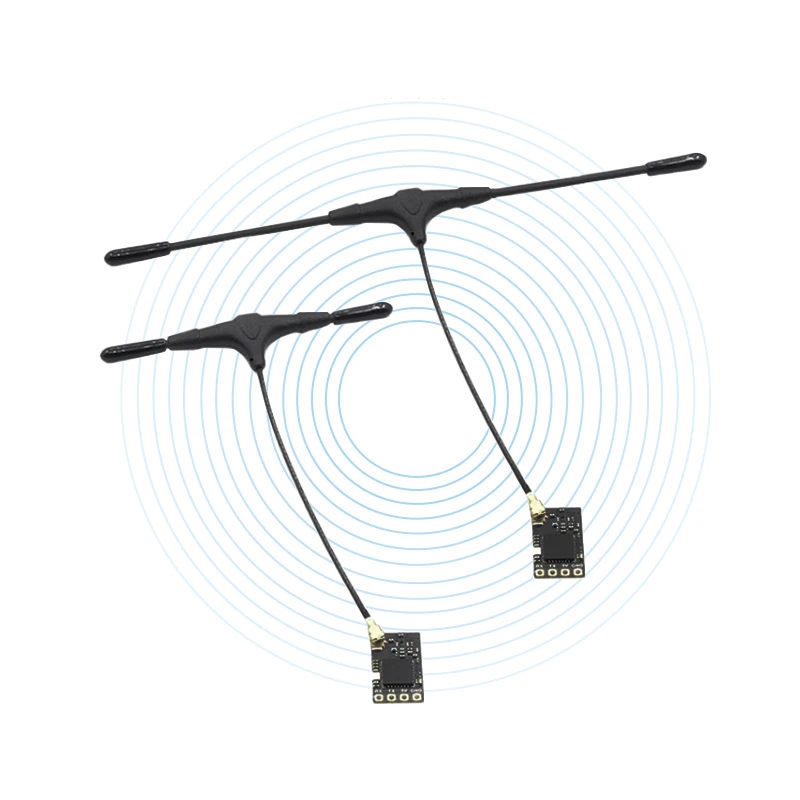 Antena T dipolo omnidireccional de 2,4G, U.FL MHF4 TBS de largo alcance, juguete RC para Drones de carreras con visión en primera persona, BETAFPV ELRS Nano receptor, piezas DIY - imagen 5