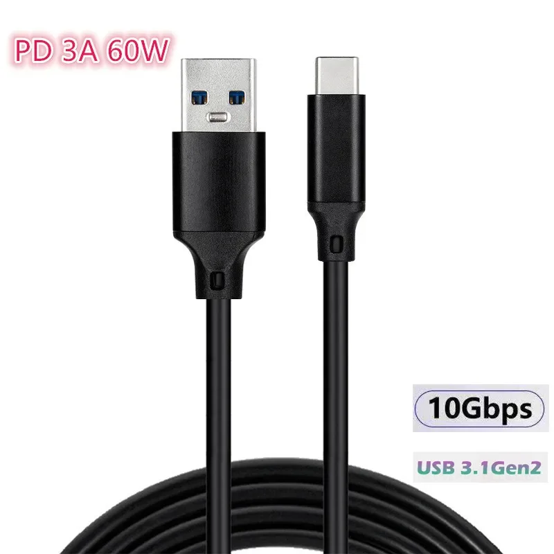 Cable USB tipo C para Xiaomi Samsung S21 S20 Cable USB C 3A carga rápida cargador de teléfono tipo C Cable de datos Cable USB C