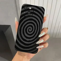 Funda Silicona iPhone – Diseño Remolino Antigolpes