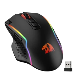 Redragon M810 Pro Ratón Gaming 10000 DPI, inalámbrico, 8 Botones Macro